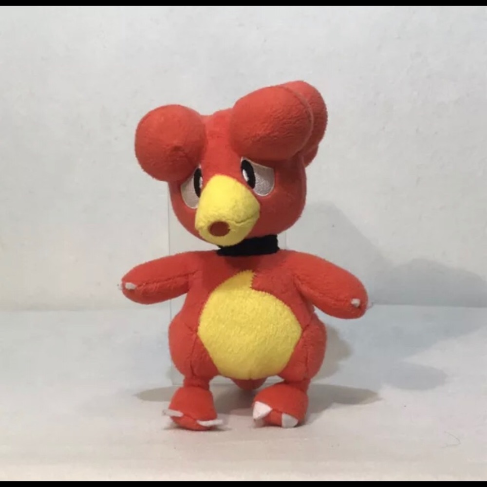 Pokemon TOMY 2018 Magby Plush Stuffed Animal 8" Tall